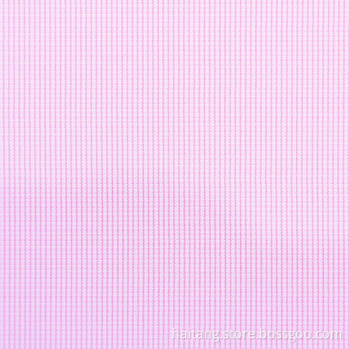 Check Polyester Shirt Fabric Anti-wrinkle Moisture Fabric